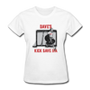 Dave's Kick Save IPA Women's T-Shirt - white