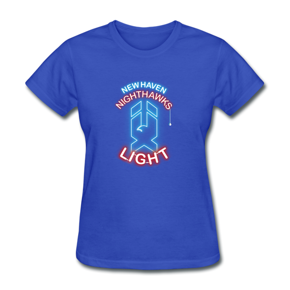 New Haven Nighthawks Light Women's T-Shirt - royal blue