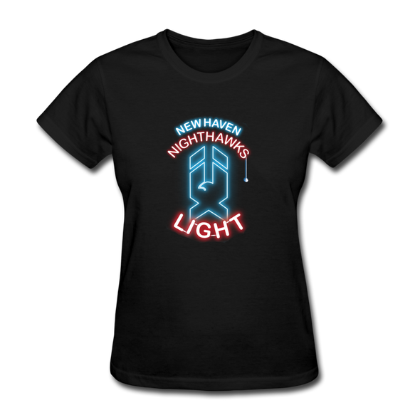 New Haven Nighthawks Light Women's T-Shirt - black