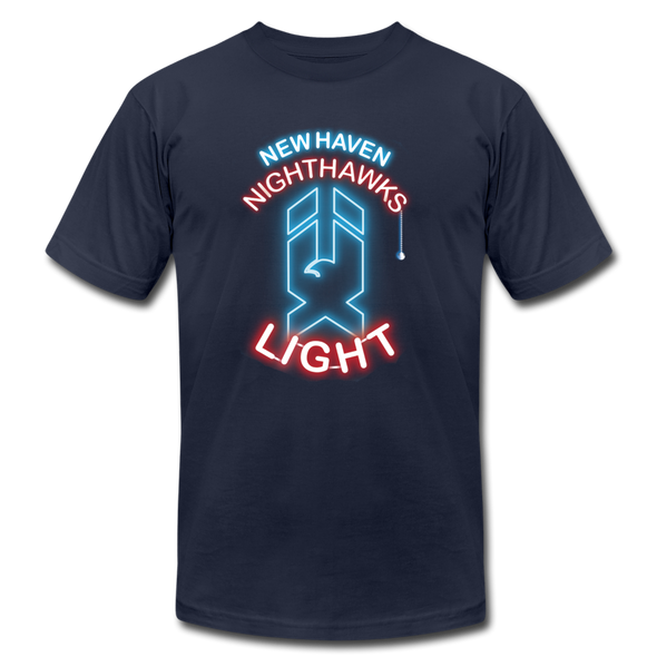 New Haven Nighthawks Light T-Shirt (Premium Lightweight) - navy