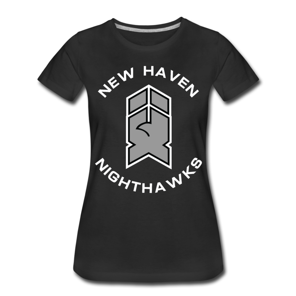 New Haven Nighthawks 1990s Women's T-Shirt - black