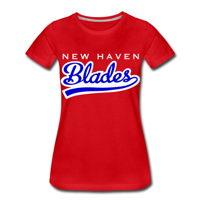 New Haven Blades Red Women's T-Shirt - red