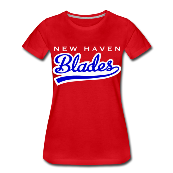 New Haven Blades Red Women's T-Shirt - red
