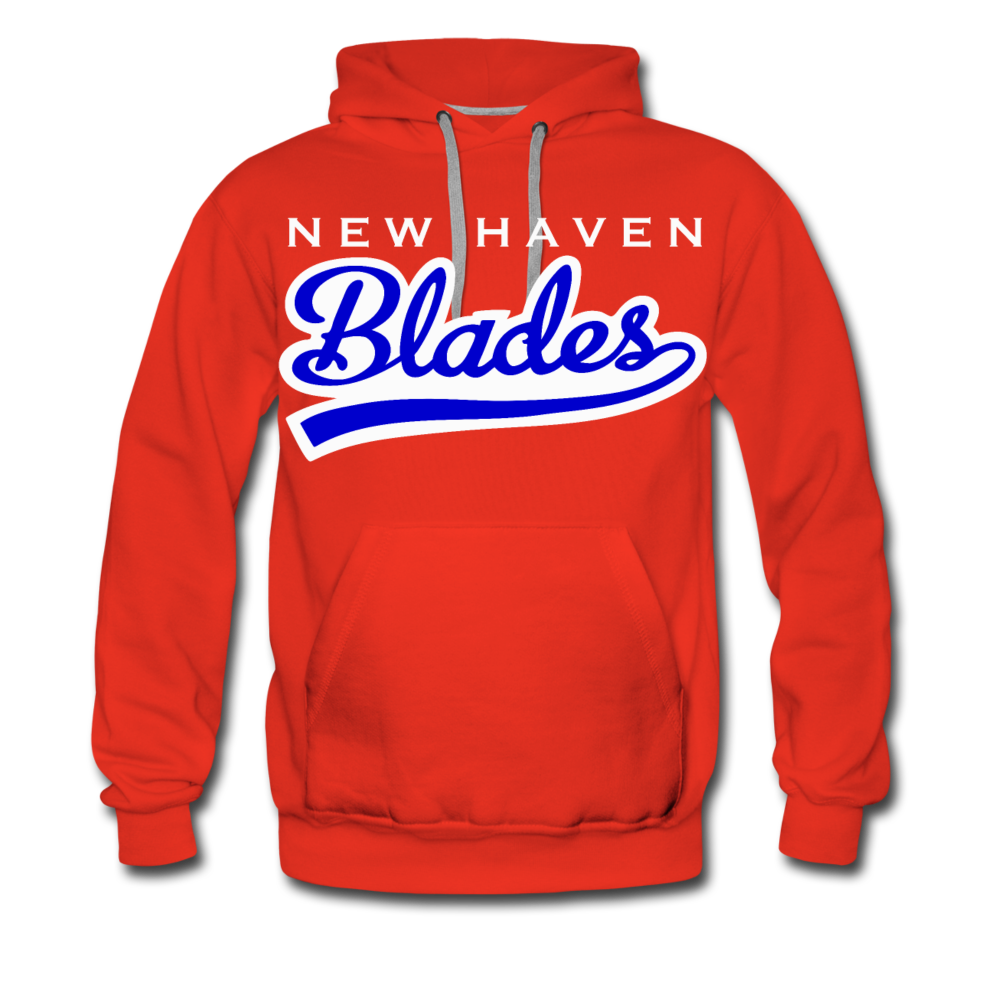 New Haven Blades Red Hoodie (Premium) - red