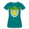 Des Moines Oak Leafs Shield Women’s T-Shirt - teal