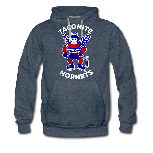 Taconite Hornets Hoodie (Premium) - heather denim