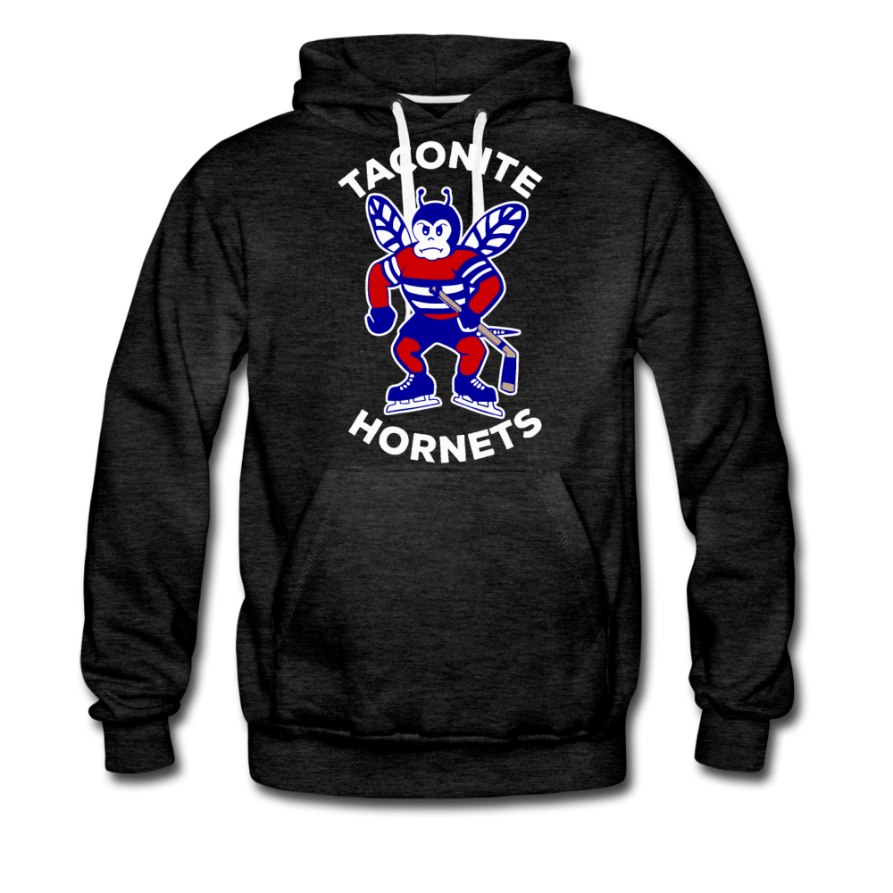 Taconite Hornets Hoodie (Premium) - charcoal gray