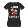 Havana Tropicals Palm Women’s T-Shirt - black