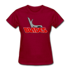 Kansas City Blades Women's T-Shirt - dark red