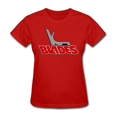 Kansas City Blades Women's T-Shirt - red