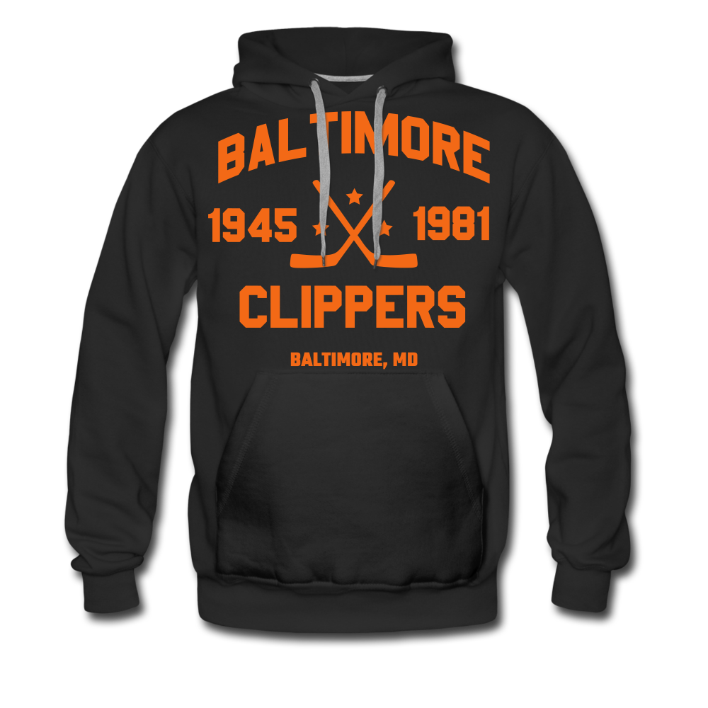 Baltimore Clippers Double Sided Hoodie (Premium) - black