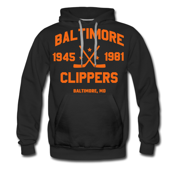 Baltimore Clippers Double Sided Hoodie (Premium) - black