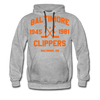 Baltimore Clippers Double Sided Hoodie (Premium) - heather gray