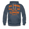 Baltimore Clippers Double Sided Hoodie (Premium) - heather denim