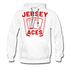 Jersey Aces Hoodie (Premium) - white