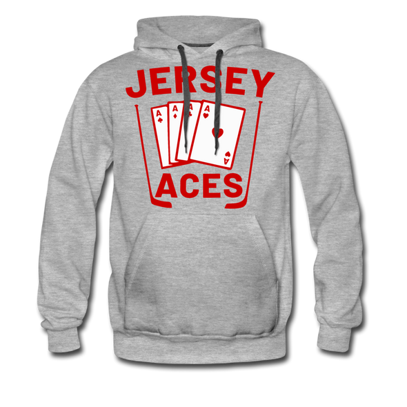 Jersey Aces Hoodie (Premium) - heather gray