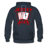 Jersey Aces Hoodie (Premium) - navy