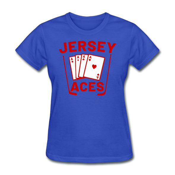Jersey Aces Women's T-Shirt - royal blue