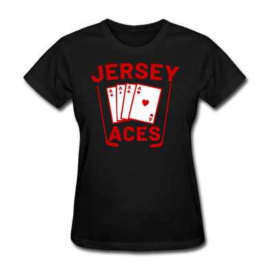 Jersey Aces Women's T-Shirt - black