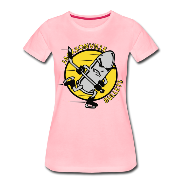 Jacksonville Bullets Women's T-Shirt - pink
