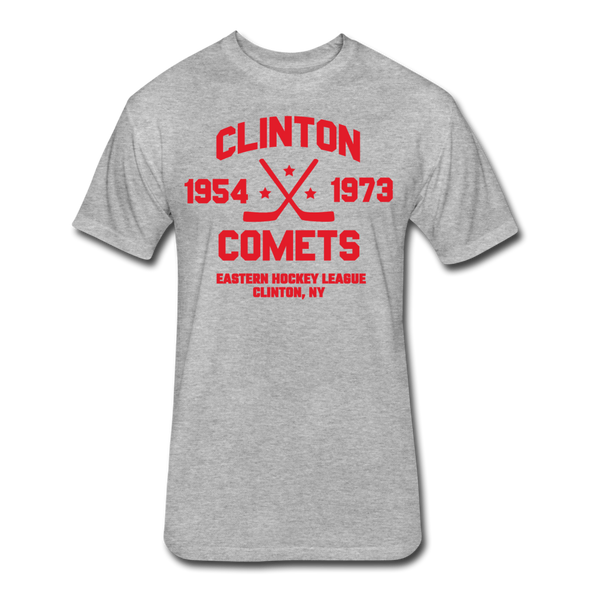 Clinton Comets Dated T-Shirt (Premium) - heather gray