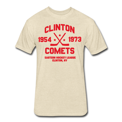 Clinton Comets Dated T-Shirt (Premium) - heather cream