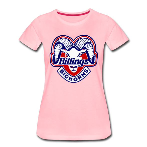 Billings Bighorns Women's T-Shirt - pink