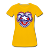 Billings Bighorns Women's T-Shirt - sun yellow