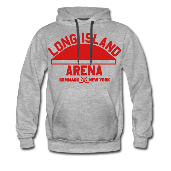 Long Island Arena Hoodie (Premium) - heather gray