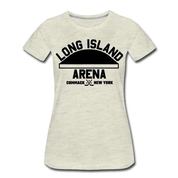 Long Island Arena Women's T-Shirt - heather oatmeal