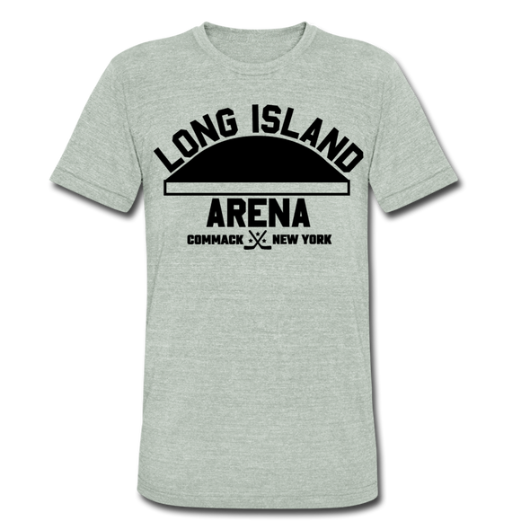 Long Island Arena T-Shirt (Tri-Blend Super Light) - heather gray