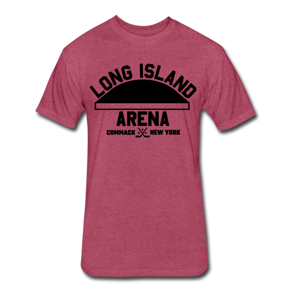 Long Island Arena T-Shirt (Premium Tall 60/40) - heather burgundy