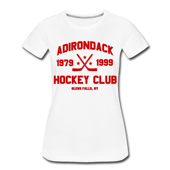 Adirondack Hockey Club Women's T-Shirt - white