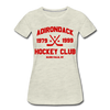 Adirondack Hockey Club Women's T-Shirt - heather oatmeal