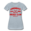 Adirondack Hockey Club Women's T-Shirt - heather ice blue