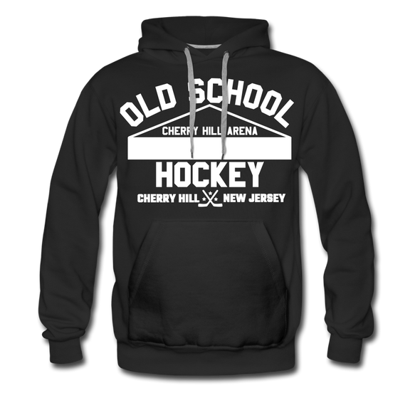 Cherry Hill Arena Old School Hockey Hoodie (Premium) - black
