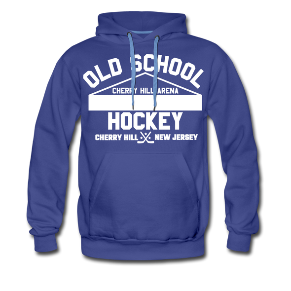 Cherry Hill Arena Old School Hockey Hoodie (Premium) - royalblue