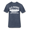 Cherry Hill Arena Old School Hockey T-Shirt (Premium Tall 60/40) - heather navy