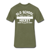Cherry Hill Arena Old School Hockey T-Shirt (Premium Tall 60/40) - heather military green