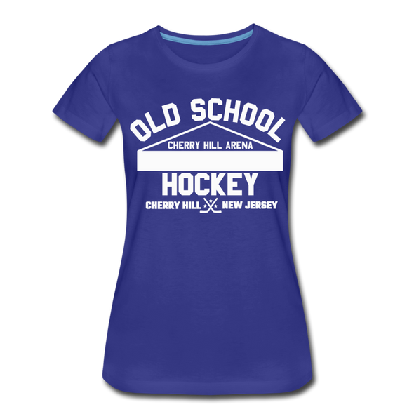 Cherry Hill Arena Old School Hockey Women's T-Shirt - royal blue