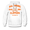 Baltimore Clippers Double Sided Hoodie (Premium) - white