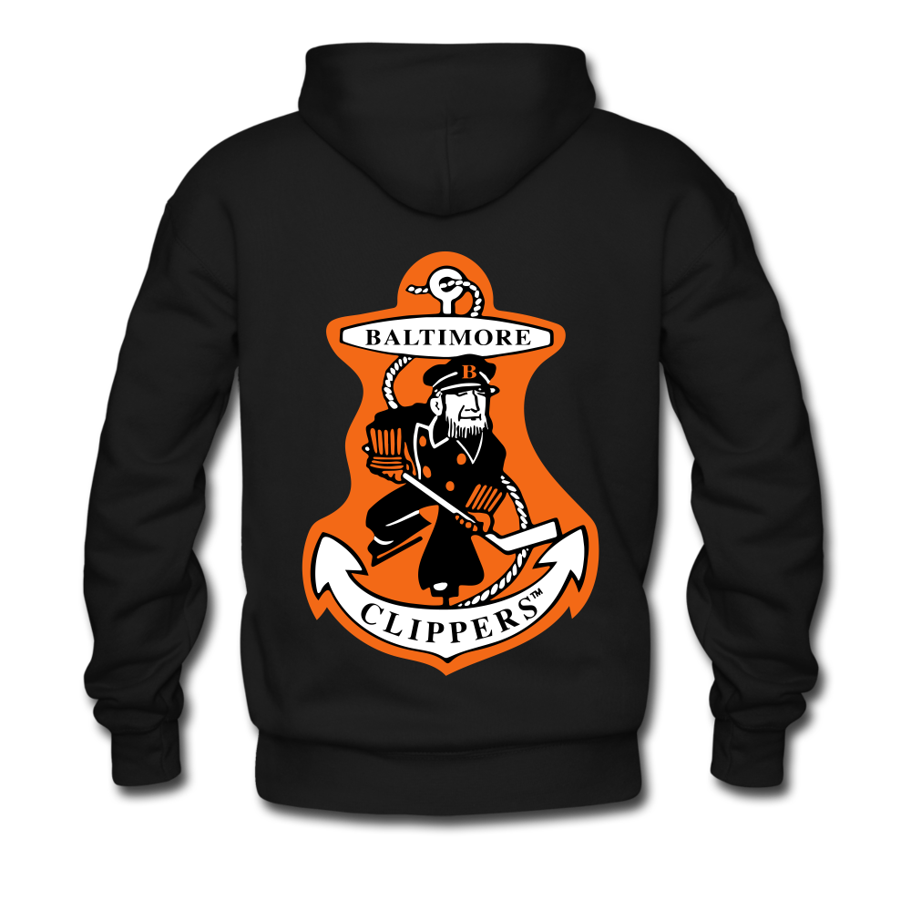 Baltimore Clippers Double Sided Hoodie (Premium) - black