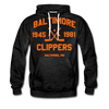 Baltimore Clippers Double Sided Hoodie (Premium) - charcoal gray