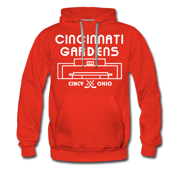 Cincinnati Gardens Hoodie (Premium) - red