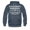 Cincinnati Gardens Hoodie (Premium) - heather denim