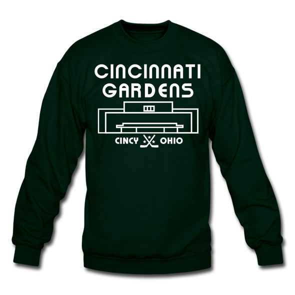 Cincinnati Gardens Crewneck Sweatshirt - forest green