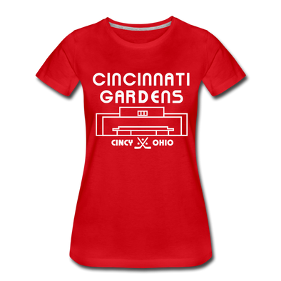 Cincinnati Gardens Women’s T-Shirt - red