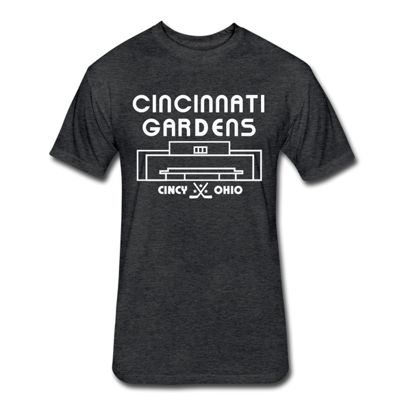 Cincinnati Gardens T-Shirt (Premium Tall 60/40) - heather black