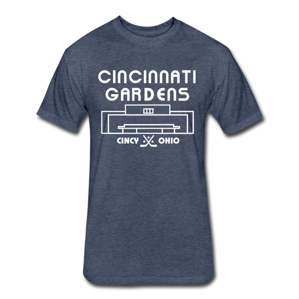 Cincinnati Gardens T-Shirt (Premium Tall 60/40) - heather navy