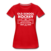 Cincinnati Gardens Old School Hockey Women’s T-Shirt - red